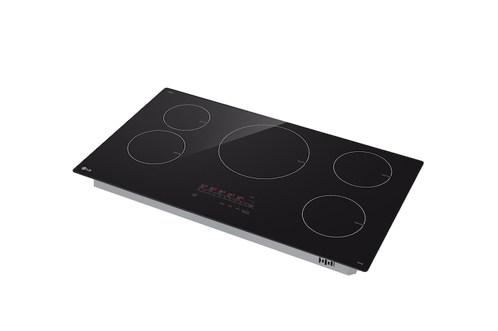 LG 36” Induction Cooktop | UltraHeat 4.3kW Element & Smart, CBIH3613BE