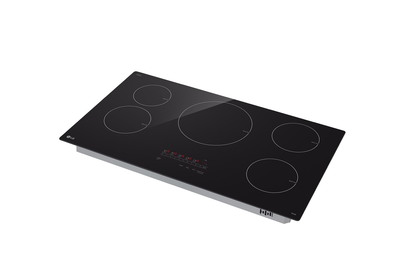 LG 36” Induction Cooktop | UltraHeat 4.3kW Element & Smart, CBIH3613BE