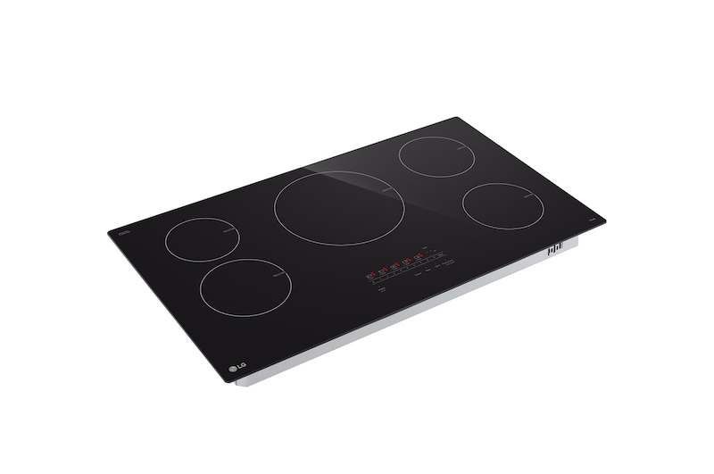 LG 36” Induction Cooktop | UltraHeat 4.3kW Element & Smart, CBIH3613BE