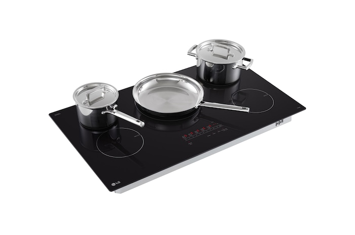 LG 36” Induction Cooktop | UltraHeat 4.3kW Element & Smart, CBIH3613BE