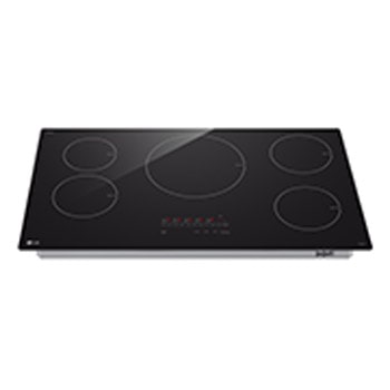 Front view of 36” Induction Cooktop | UltraHeat 4.3kW Element & Smart CBIH3613BE