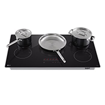 LG 36” Induction Cooktop | UltraHeat 4.3kW Element & Smart, CBIH3613BE
