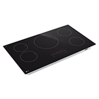 LG 36” Induction Cooktop | UltraHeat 4.3kW Element & Smart, CBIH3613BE