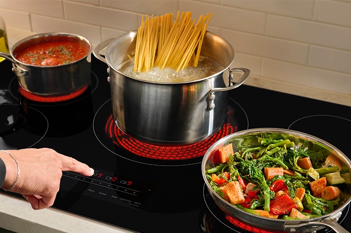 Flexible Elements for Quick Boils and True Simmers