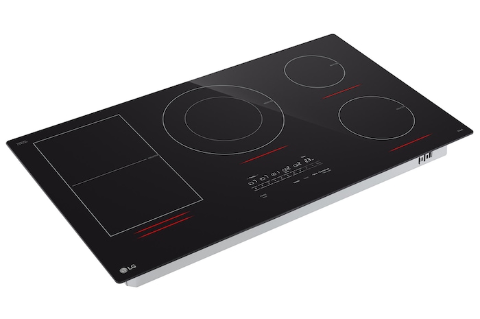 LG 36” Induction Cooktop | UltraHeat 5.0kW Element & Smart, CBIH3617BE