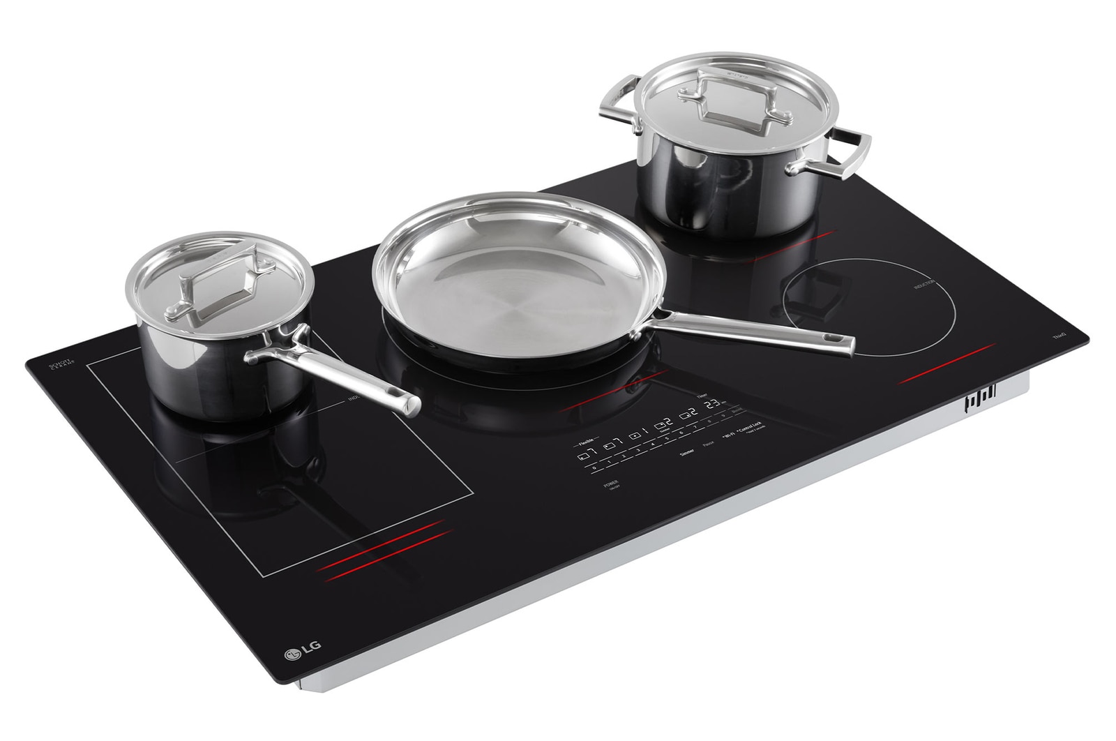 LG 36” Induction Cooktop | UltraHeat 5.0kW Element & Smart, CBIH3617BE