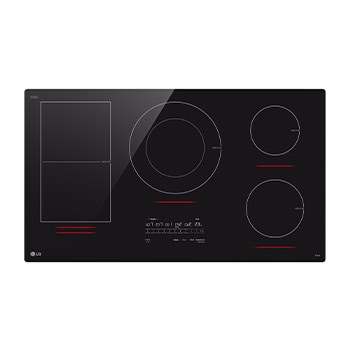 Front view of 36” Induction Cooktop | UltraHeat 5.0kW Element & Smart CBIH3617BE