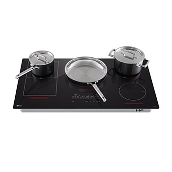 LG 36” Induction Cooktop | UltraHeat 5.0kW Element & Smart, CBIH3617BE