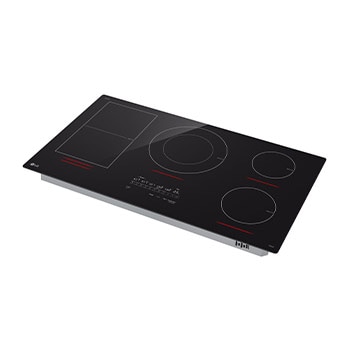 LG 36” Induction Cooktop | UltraHeat 5.0kW Element & Smart, CBIH3617BE