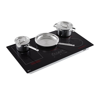 LG 36” Induction Cooktop | UltraHeat 5.0kW Element & Smart, CBIH3617BE