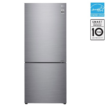LG 28" 15 cu. ft. Counter-Depth Bottom Freezer Refrigerator