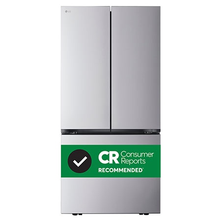 33" 21 cu.ft. Counter-Depth MAX® French 3-Door Refrigerator | Ice Maker