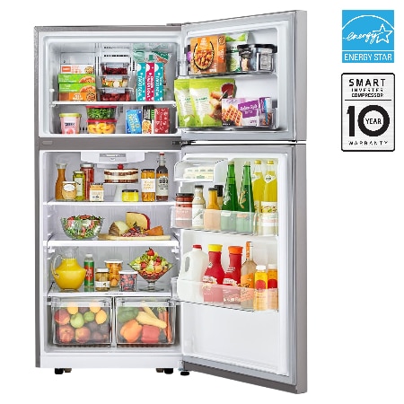 LG 30" 20 cu. ft. ENERGY STAR Certified Top Freezer Refrigerator