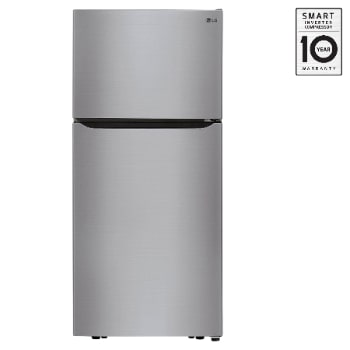Front view of 30" 20 cu.ft. Top Freezer Refrigerator LTCS20020V
