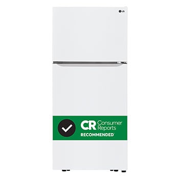 LG 30" 20 cu.ft. Top Freezer Refrigerator, LTCS20020W