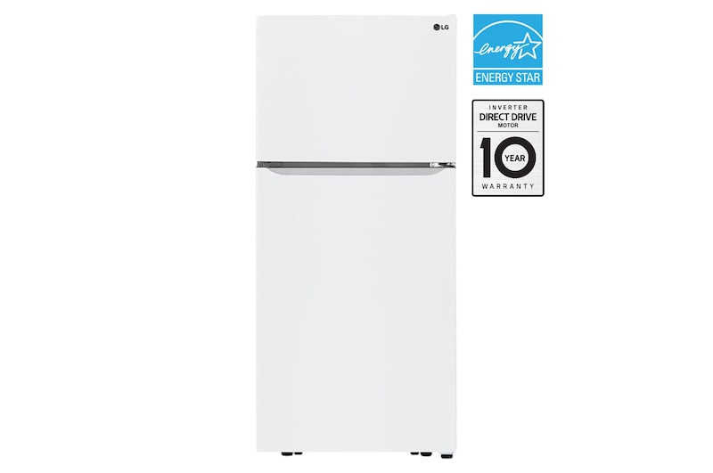 Front view of 30" 20 cu. ft. Top Freezer Refrigerator LTCS20020W