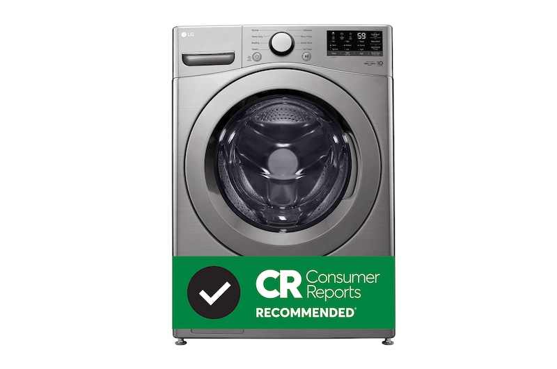 Front view of 5.2 cu. ft. Ultra Large Front Load Washer (WM3400CV)