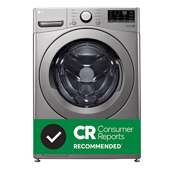 Front view of 5.2 cu. ft. Ultra Large Front Load Washer (WM3400CV)