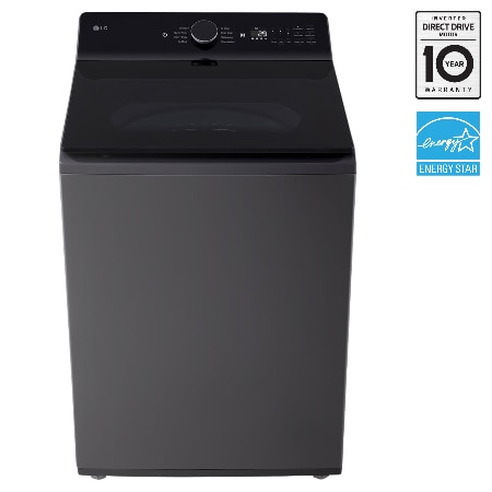 LG 6.1 cu. ft. Top Load Agitator Washer with EasyUnload, TurboWash