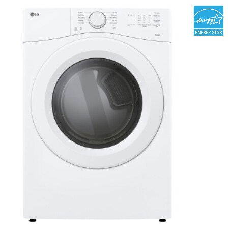 LG 7.4 cu. ft. Ultra Large Capacity Electric Dryer with AI Sensor Dry