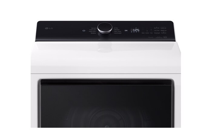LG 7.3 cu.ft. Heat Pump Dryer with DirectDrive® and AI Sensor Dry®, DLHC8402W