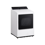 LG 7.3 cu.ft. Heat Pump Dryer with DirectDrive® and AI Sensor Dry®, DLHC8402W