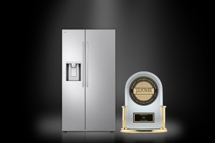 Réfrigérateurs côte à côte LG classés nº 1 par J.D. Power pour la satisfaction de la clientèle au Canada. Magasinez maintenant chez LG Canada sur lg.ca