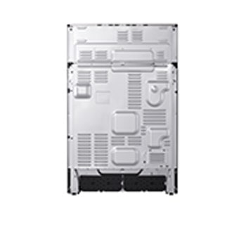 Side view of LG 30" Elec. 7.3 cu ft. Double Oven Range | Probake Convection, Air Sous-Vide, Air Fry, SelfClean, EasyClean®& Smart, Stainless, Freestanding LDEL7324YE.BSTLLCA