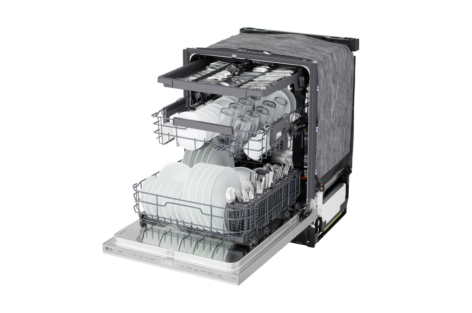 Right side open view