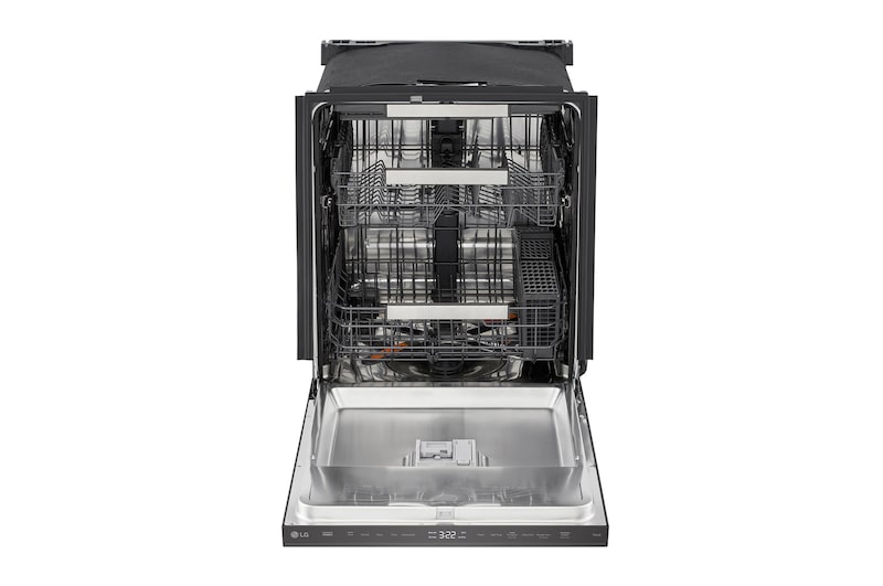 Front open empty view