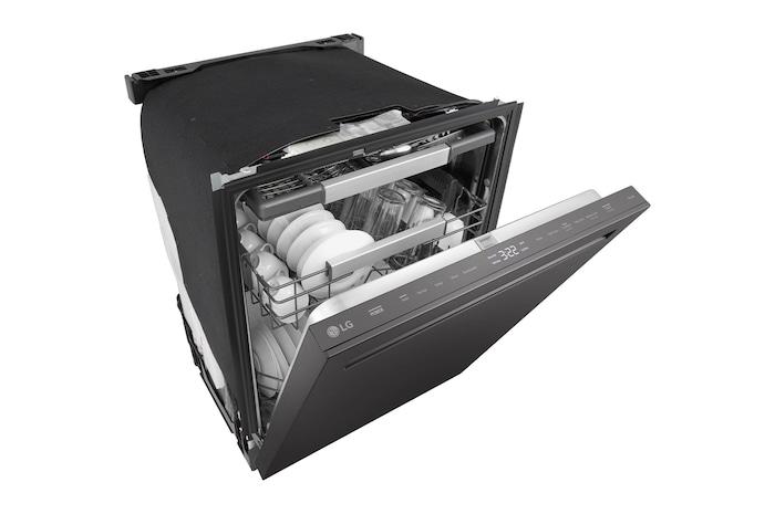 Top left side open view