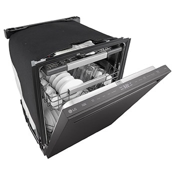 Top left side open view