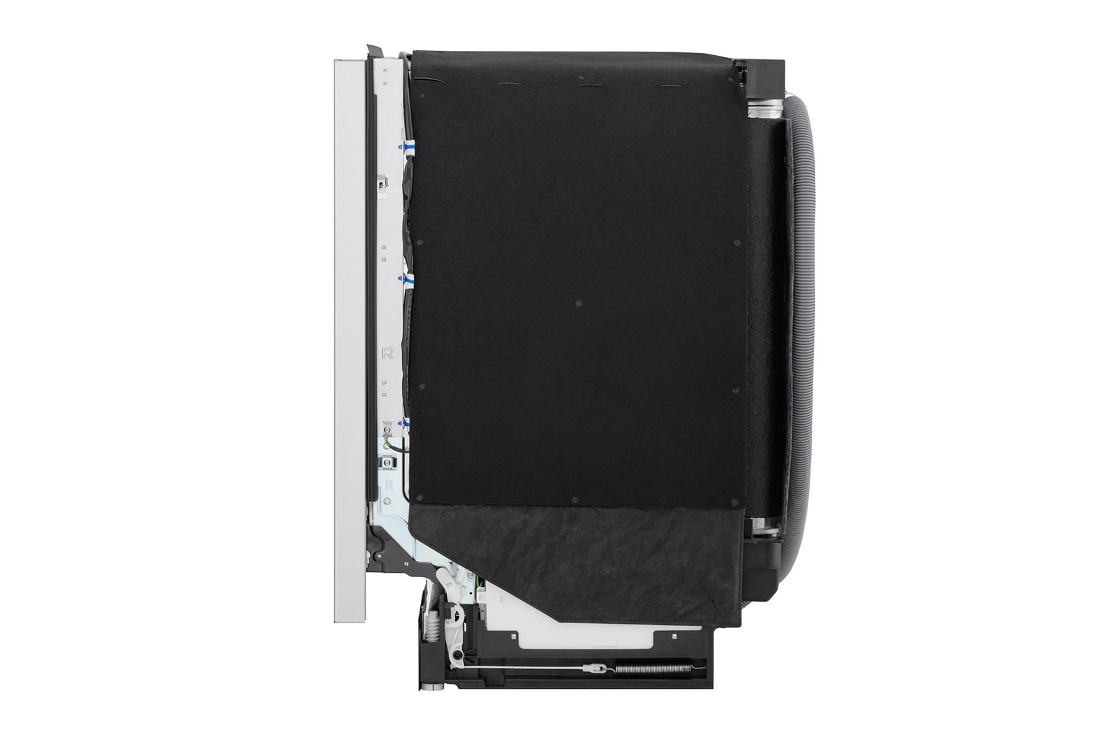 Side top open view