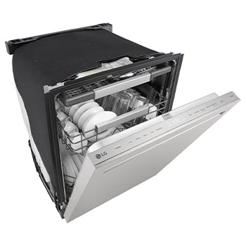 Top left side open view