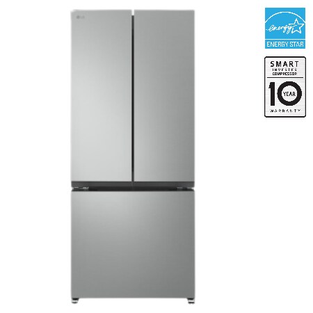 LG 30" 18 cu. ft. Counter-Depth French 3-Door Refrigerator