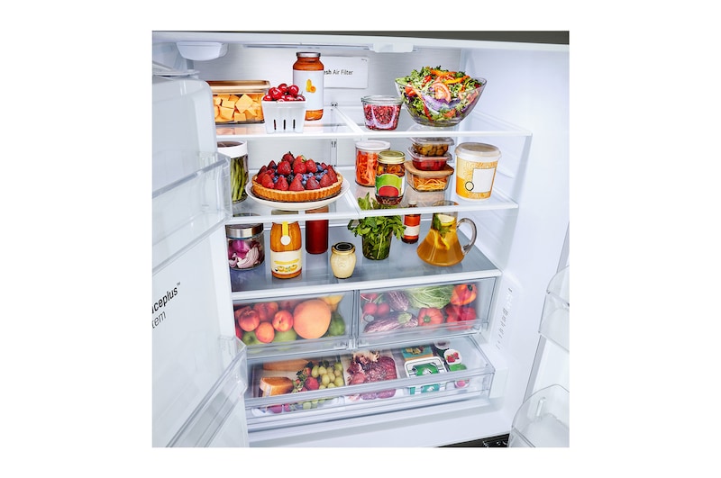LF24Z6330S_2024_Product_Image_Refrigerator_ThinDoor_Shelving_System_Food