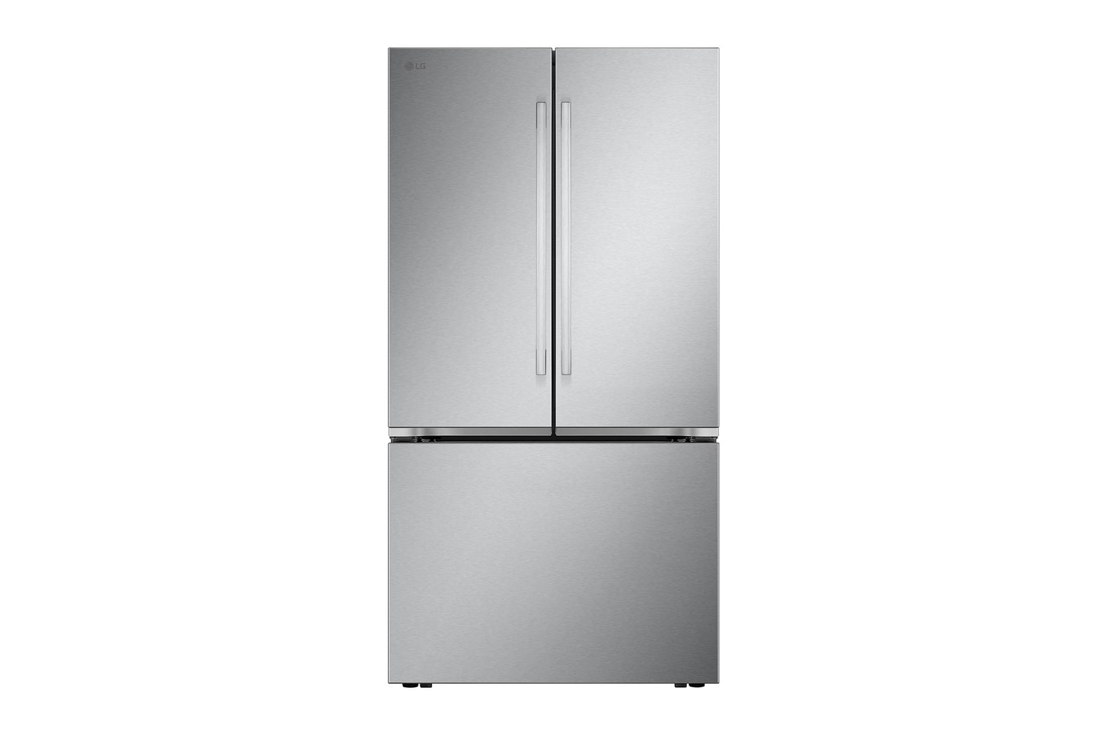 Front view of 36" 32 cu.ft. Standard-Depth MAX® French 3-Door Refrigerator | Internal Water Dispenser | Ice Maker LF32BSH42S