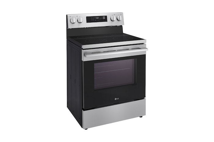 30" Elec. 6.3 cu ft. Range | ProBake® Convection, EasyClean® & Smart, Stainless, Freestanding
