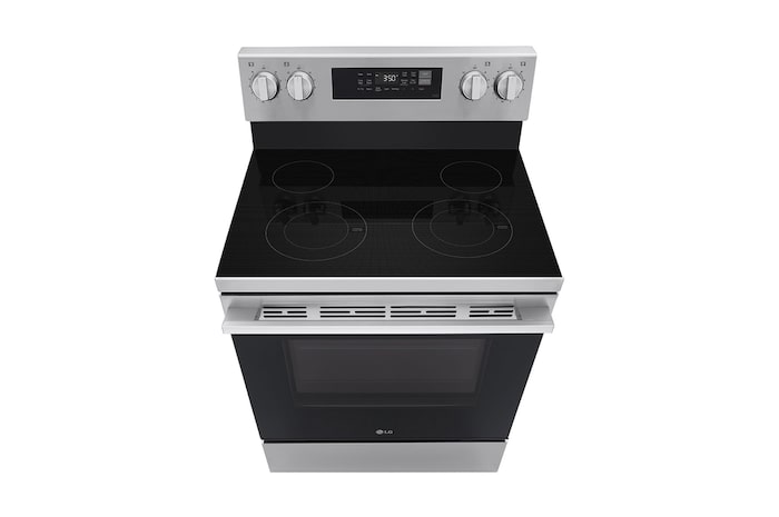 30" Elec. 6.3 cu ft. Range | ProBake® Convection, EasyClean® & Smart, Stainless, Freestanding