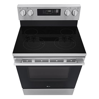 30" Elec. 6.3 cu ft. Range | ProBake® Convection, EasyClean® & Smart, Stainless, Freestanding