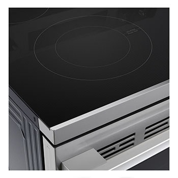 30" Elec. 6.3 cu ft. Range | ProBake® Convection, EasyClean® & Smart, Stainless, Freestanding