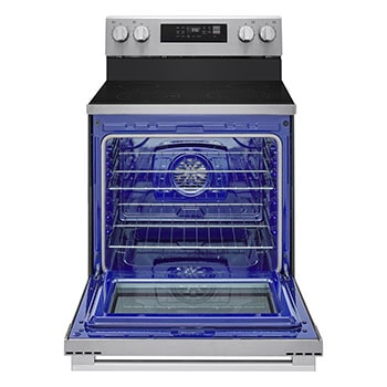 30" Elec. 6.3 cu ft. Range | ProBake® Convection, EasyClean® & Smart, Stainless, Freestanding