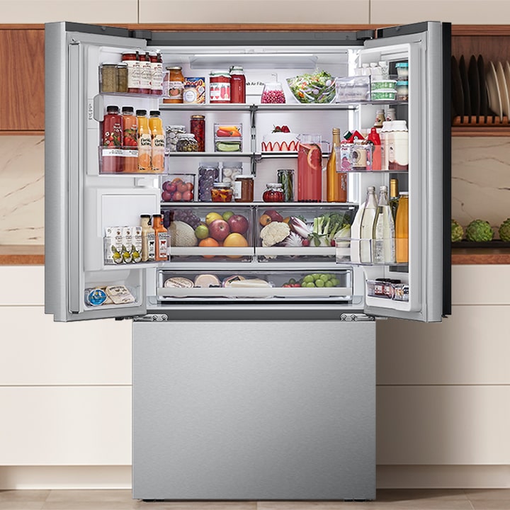 31 cu.ft InstaView Refrigerator - LRYKS3106S | LG Canada