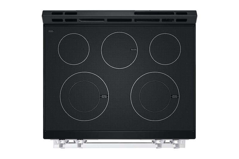 LG 30" Elec. 6.3 cu. ft. Range | Self Clean, EasyClean<sup>®</sup> & Smart , Stainless, Slide-in, LSEL6331XE