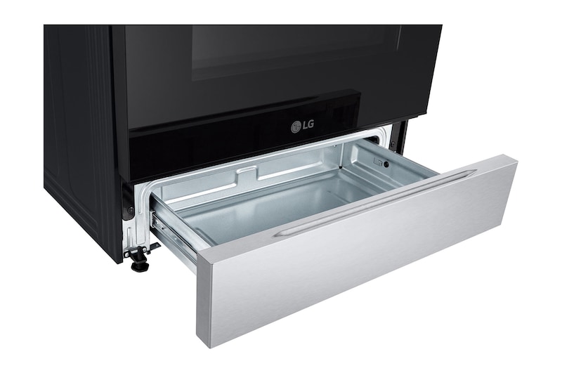 LG 30" Elec. 6.3 cu. ft. Range | Self Clean, EasyClean<sup>®</sup> & Smart , Stainless, Slide-in, LSEL6331XE