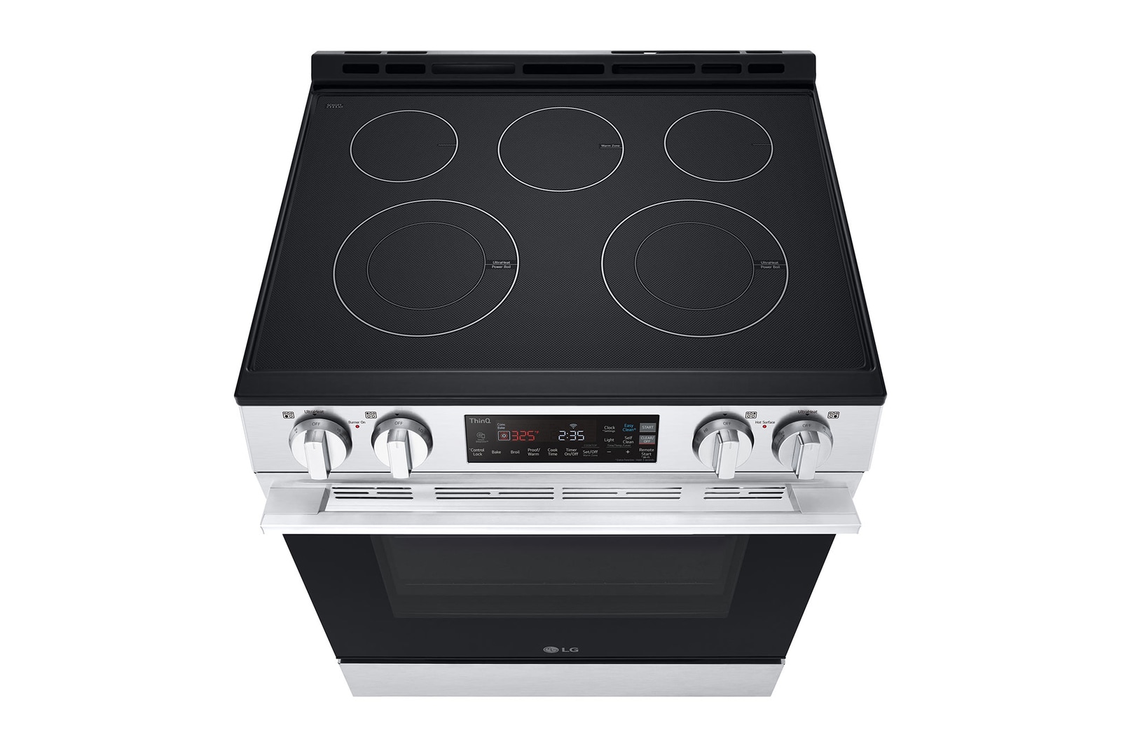 LG 30" Elec. 6.3 cu. ft. Range | Self Clean, EasyClean<sup>®</sup> & Smart , Stainless, Slide-in, LSEL6331XE