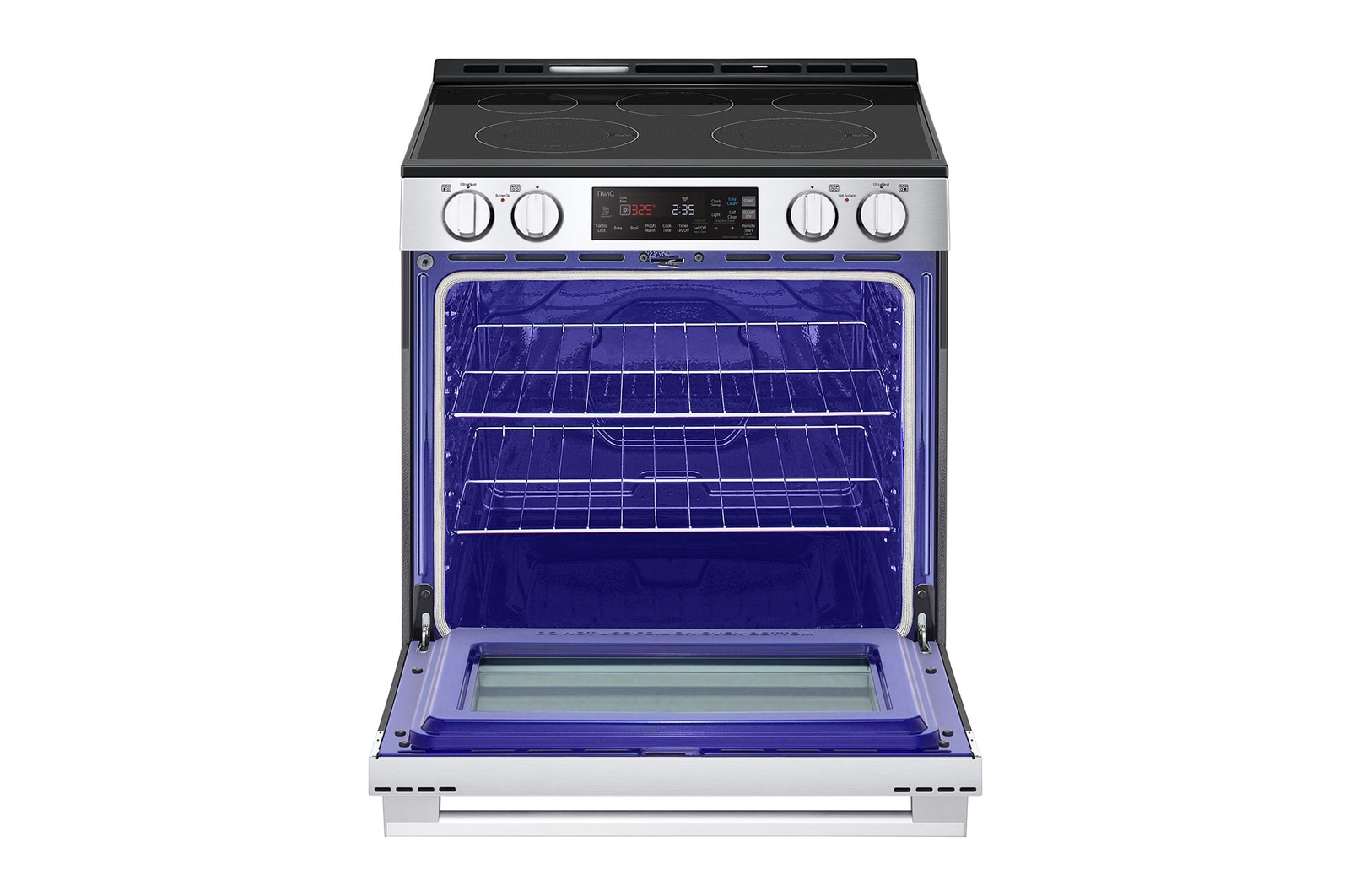 LG 30" Elec. 6.3 cu. ft. Range | Self Clean, EasyClean<sup>®</sup> & Smart , Stainless, Slide-in, LSEL6331XE