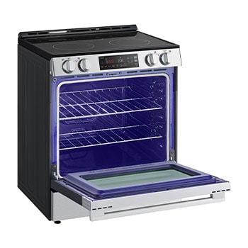 LG 30" Elec. 6.3 cu. ft. Range | Self Clean, EasyClean<sup>®</sup> & Smart , Stainless, Slide-in, LSEL6331XE