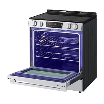LG 30" Elec. 6.3 cu. ft. Range | Self Clean, EasyClean<sup>®</sup> & Smart , Stainless, Slide-in, LSEL6331XE