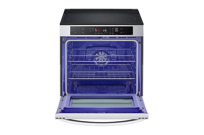 Font view with door open